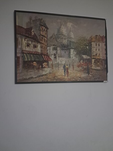 Vand tablou semnat P.Renard ideal pentru colectionari!